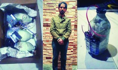 टाइम बम बनाने का 'मास्‍टरमाइंड' जावेद गिरफ्तार