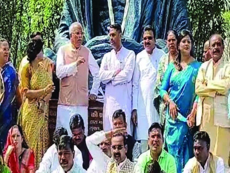 विधायक देवेंद्र ने सदन में उठाया साधराम हत्याकांड का मुद्दा, धरना के चलते कांग्रेस विधायक निलंबित