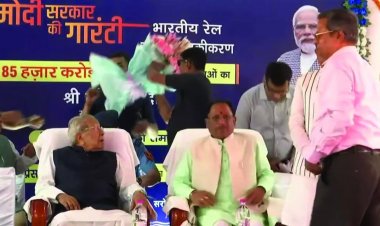 रेल के विकास का सीधा प्रभाव देश के विकास और आर्थिक उन्नति पर पड़ता है-राज्यपाल विश्वभूषण हरिचंदन