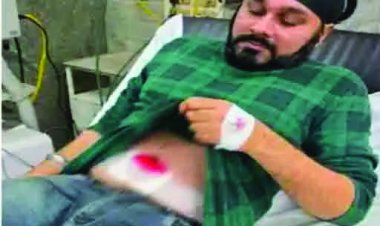 बदमाशों ने एयरगन से किया जानलेवा हमला