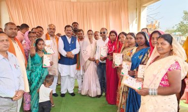 मोदी जी की गारंटी चार गारंटी हमने 3 महीने के अंदर पूर्ण की - विधायक ललित चंद्राकर