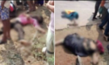 ट्रक ने मोटर साइकिल सवारों को रौंदा, 2 महिला और एक पुरुष की मौत