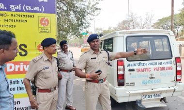 होली में शराब पीकर वाहन चलाने वालों पर कार्रवाई, 31 वाहन जब्त
