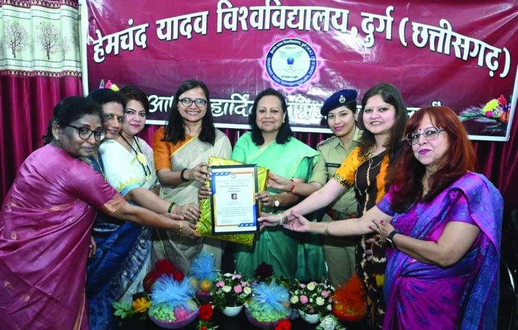डॉ. सोनाली चक्रवर्ती हुई सम्मानित