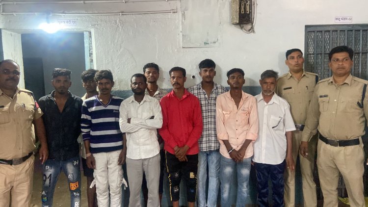 होली में शांति  व्यवस्था कायम रखने  भिलाई के 27 गुंडे बदमाशों पर कार्रवाई, न्यायालय ने भेजा जेल