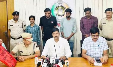 कार में घुम-घुम कर चला रहे थे सट्टे का कारोबार, लाखों की सट्टा पट्टी और 60 हजार नगदी समेत 4 गिरफ्तार