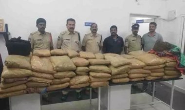 RPF ने पकड़ा 50.75 लाख रुपए का गांजा