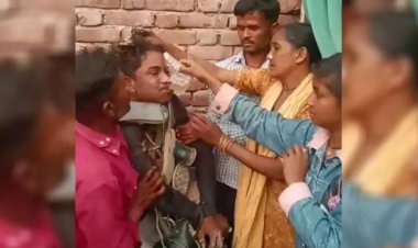 प्रेमी को तालिबानी सजा, प्रेमिका के हातों पिलाया गया पेशाब