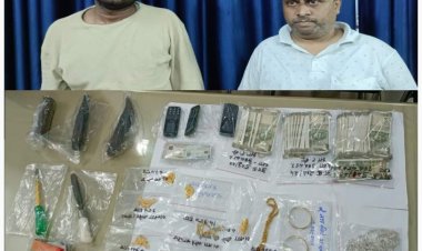 पुलिसवालों ने दिन-रात ठेला चलाकर 2 शातिर चोर को पकड़ा, 5 चोरी का खुलासा, 7 लाख के ज्वेलरी और नकदी जब्त