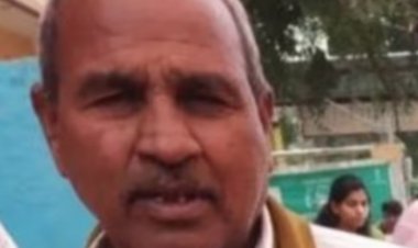 वोट डालने के लिए लाइन में खड़े बुजुर्ग की मौत