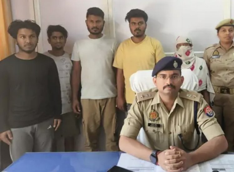 ठगी के आरोप में एक महिला सहित पांच बांग्लादेशी गिरफ्तार