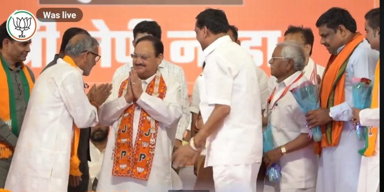 जेपी नड्डा ने विजय बघेल को जीतने दिलाया संकल्प