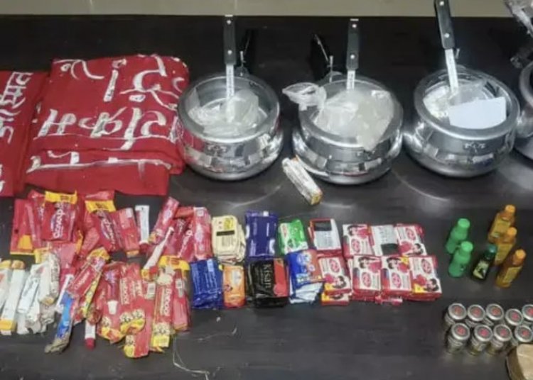 नक्सली कैम्प ध्वस्त, बड़ी मात्रा में विस्फोटक बरामद