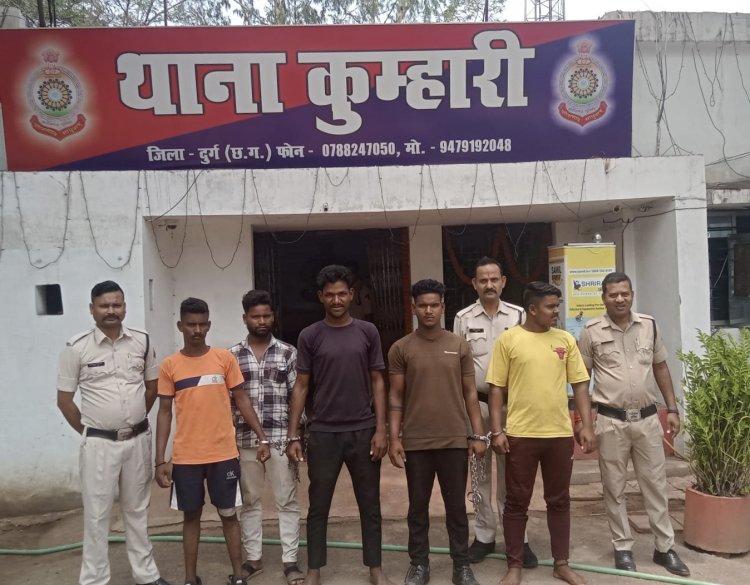 पुरानी रंजिश को लेकर जानलेवा हमला, 5 गिरफ्तार