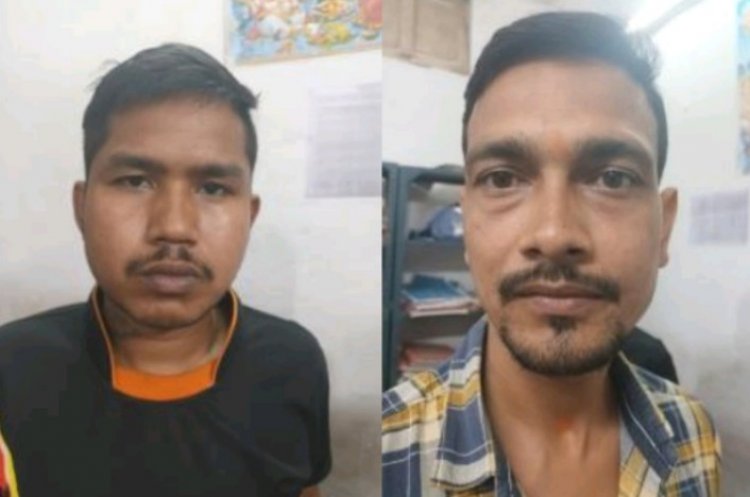 बैंक एटीएम में तोड़फोड़ करने वाले 2 आरोपी गिरफ्तार
