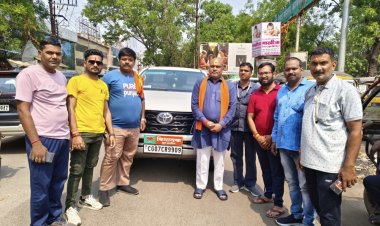 झारखण्ड चुनाव प्रचार के लिए रवाना हुए  विधायक ललित चंद्राकर