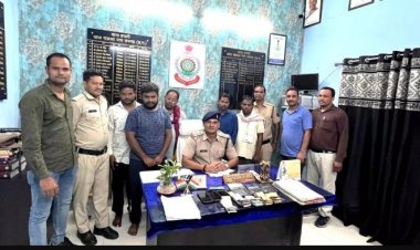 पांच अलग-अलग जगह पर पुलिस ने मारी रेड, 5 सटोरिए गिरफ्तार