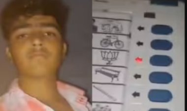 VIDEO: इस शख्स ने BJP को डाले 8 वोट, वीडियो वायरल होते ही मची खलबली, पोलिंग टीम सस्पेंड, युवक गिरफ्तार