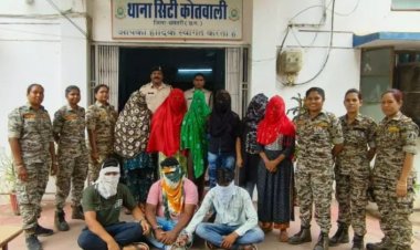 किराए के मकान में चल रहा था सेक्स रैकेट की दुकानदारी, 5 महिला सहित 8 गिरफ्तार