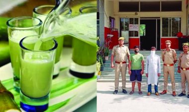 जमशेद और आलम की घिनौनी करतूत, दुकानदार थूक मिलकर दे रहा था गन्ने का जूस, कपल की शिकायत पर गिरफ्तार