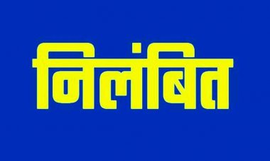 जिला शिक्षा अधिकारी निलंबित