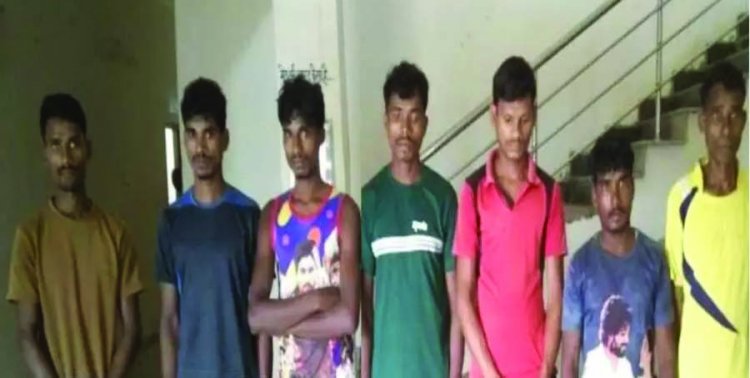 सर्च ऑपरेशन के दौरान जवानों ने 9 नक्सलियों को किया गिरफ्तार