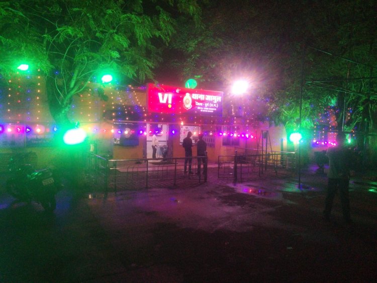 देश में कल से नया कानून होगा लागू, आकर्षक रूप में सजाया गया जिले के सभी थानों को, देखें झलकियां