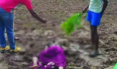 चरित्र शंका:  पति ने अपनी पत्नी पर फावड़े से हमला कर उतारा मौत के घाट 