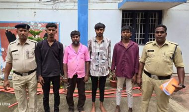 टॉकीज में चाकूबाजी करने वाले 4 बदमाश गिरफ्तार