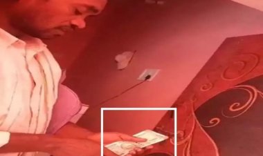 रिश्वतखोर पटवारी निलंबित, वीडियो वायरल होने के बाद एसडीएम ने की कार्रवाई