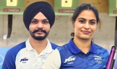 भारत को निशानेबाजी में मिला दूसरा पदक, ओलंपिक में दो पदक जीतने वाली पहले भारतीय बनी मनु भाकर, खेल प्रेमियों में खुशी की लहर