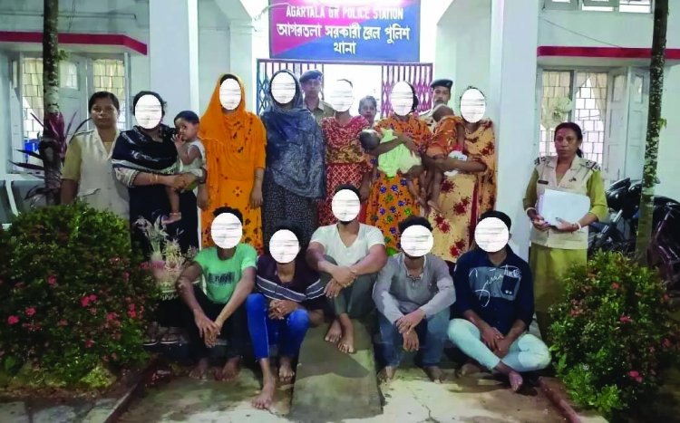 GRP ने चार दिन में 33 बांग्लादेशी नागरिकों को किया गिरफ्तार, अवैध रूप से किए भारत में प्रवेश