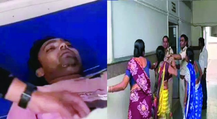 जेल में बंद कैदी की मौत, परिजनों ने किया जमकर हंगामा