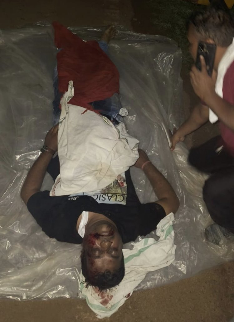 दुर्ग में देर रात हुई सड़क हादसे में कार चालक की मौत, नाले में जा गिरी अनियंत्रित कार
