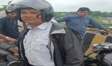 इस शराबी ट्रैफिक आरक्षक को पुलिस अधीक्षक ने किया निलंबित