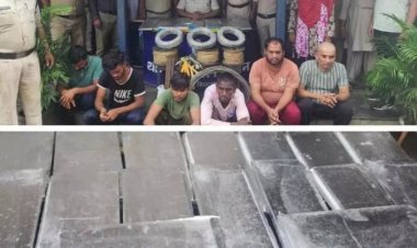 इलेक्ट्रिक दुकान में चोरी करने वाले 3 चोर और महिला कबाड़ी सहित 7 गिरफ्तार