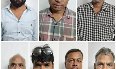 पुलिस ने छापा मार 7 जुआरियों को पकड़ा, 40 हजार रुपए कैश जब्त