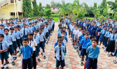 स्कूली छात्र-छात्राओं ने ली नशा मुक्ति शपथ