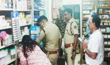 नशे का सामान बेचने वाले 5 मेडिकल स्टोर में छापा, संचालक गिरफ्तार, लाइसेंस होगा निरस्त