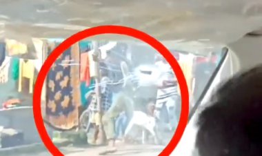 बीजेपी नेता पर फायरिंग का लाइव फुटेज