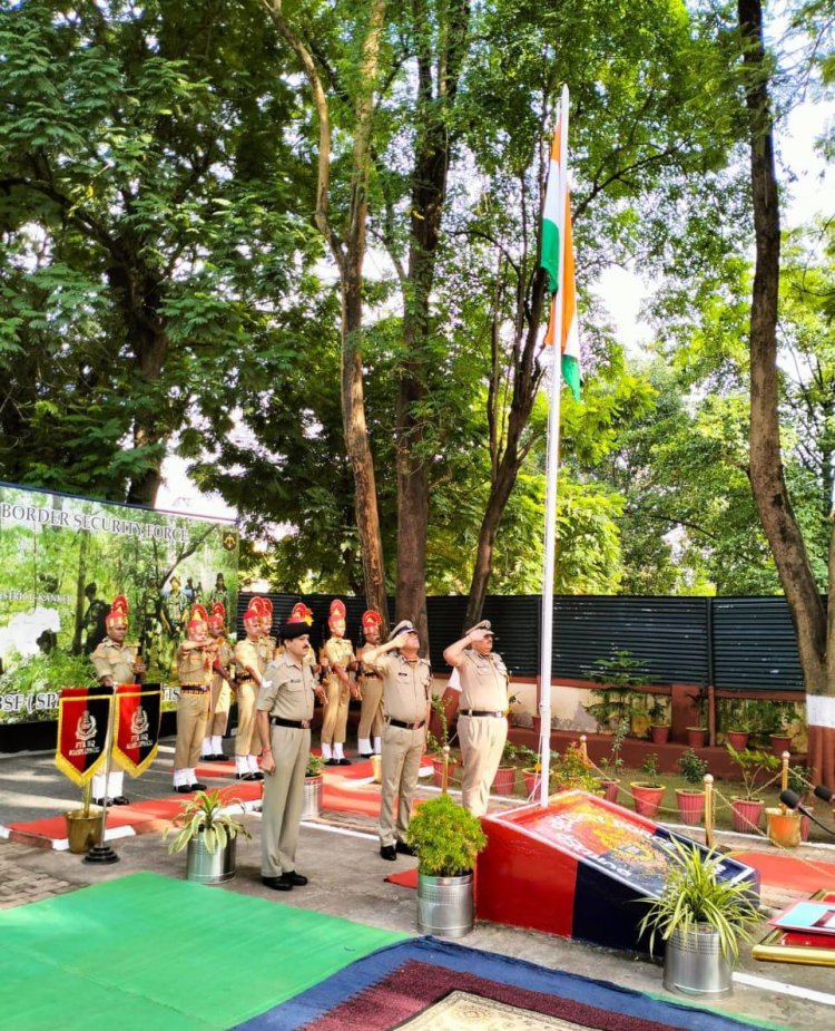 BSF ने बड़े हर्षोल्लास से मनाया 78वां स्वतंत्रता दिवस