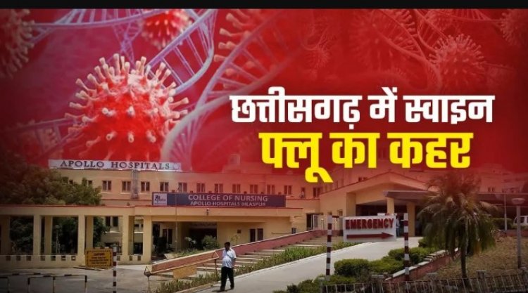 छत्तीसगढ़ में स्वाइन फ्लू का कहर जारी, 15 दिन में 6 लोगों की मौत