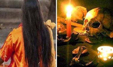 जलती चिता के पास जादू-टोना करते महिला तांत्रिक सहित तीन लोग गिरफ्तार