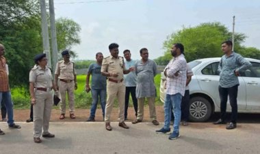 बंदूक की नोक पर सराफा व्यापारी से सोने-चांदी के जेवर सहित 5 लाख की लूट