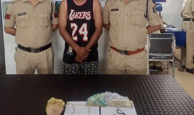 सुने मकान में चोरी करने वाला आरोपी गिरफ्तार, लाखों रुपए के जेवरात जब्त