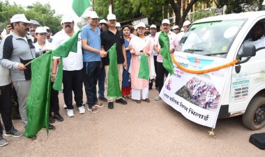 स्वच्छता ही सेवा अभियान का सांसद श्री बघेल ने किया शुभारंभ