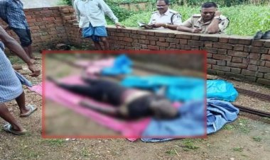 शौचालय के पास मिली युवक की सारी गली लाश