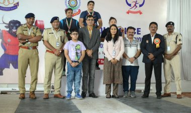 यूपी  पुलिस 14 मेडल के साथ शीर्ष पर, 7 मेडल के साथ द्वितीय स्थान पर राजस्थान पुलिस