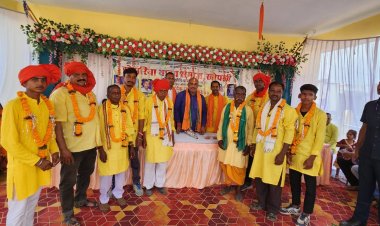 वैदिक मंत्रोच्चारण के साथ हुई राधा कृष्ण की मूर्ति की प्राण प्रतिष्ठा