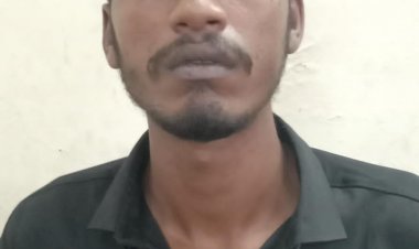 दुकान के शटर का ताला तोड़कर चोरी का प्रयास, रात्रि गस्त के दौरान आरोपी को किया गया गिरफ्तार